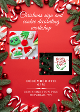 Christmas square and cookie decorating workshop