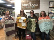 November 19th Cozy knit blanket @3pm